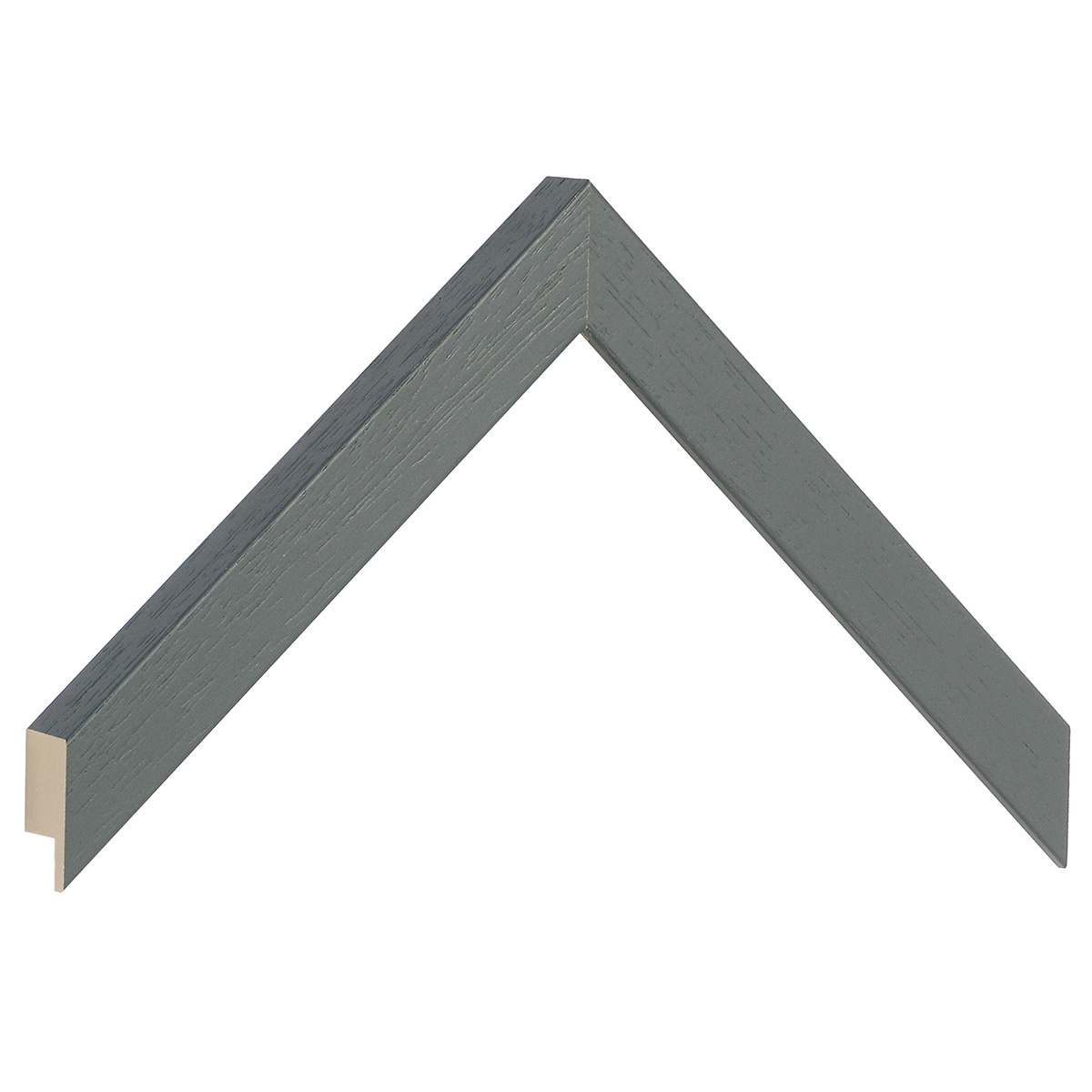 Moulding ayous, width 20mm height 20 - Iron Grey, open grain - Sample