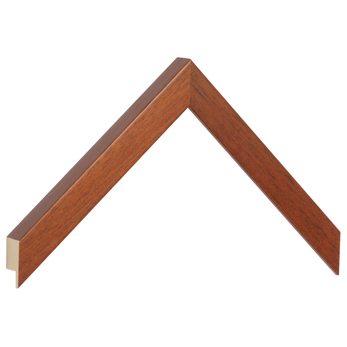 Moulding ayous, width 20mm height 20 - Mahogany - Sample