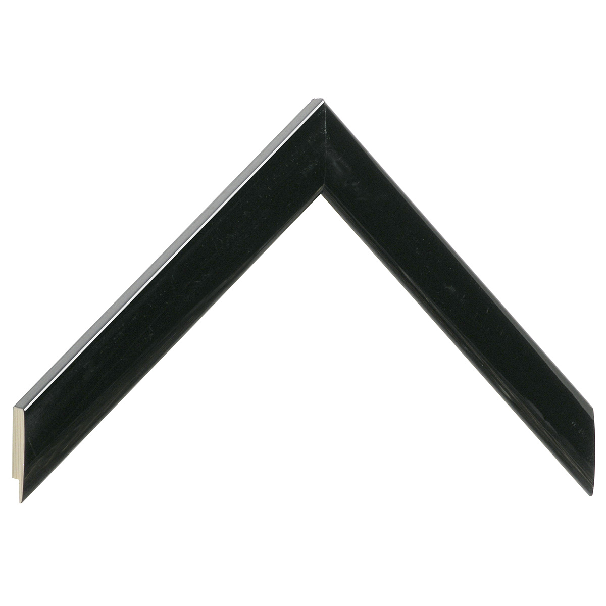 Corner sample of moulding 279NERO - Sample