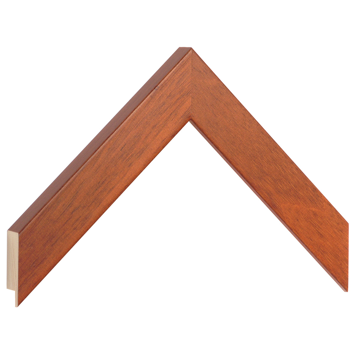 Moulding ayous, width 30mm, height 20 - Mahogany - Sample