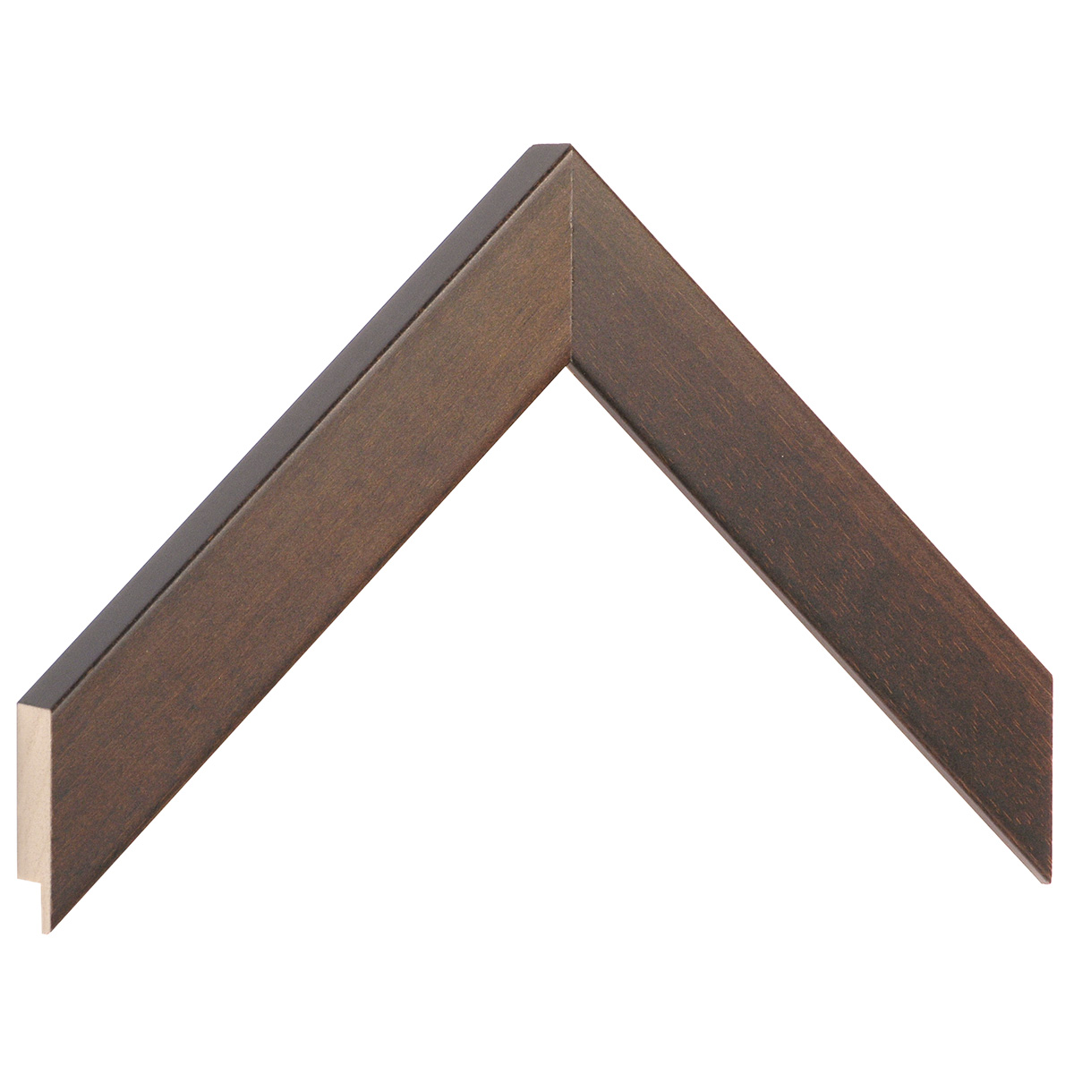 Moulding ayous, width 30mm height 20 - Walnut - Sample
