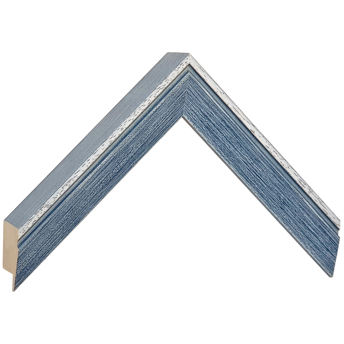 Moulding ayous, height 22mm width 19 - Blue - Sample