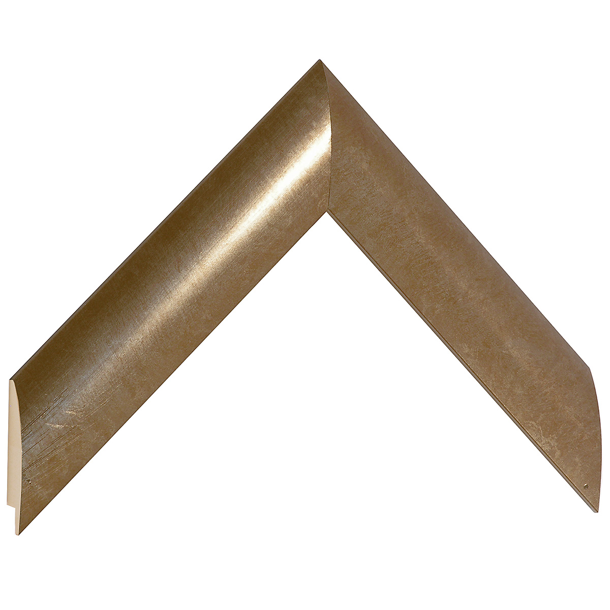 Moulding ayous jointed, width 35mm - bronze finish - Sample