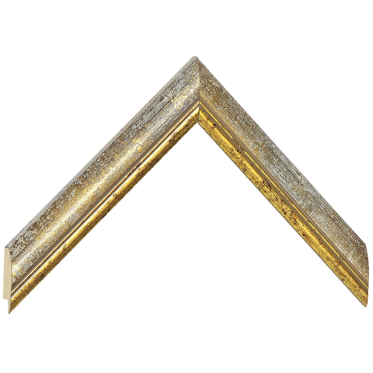 Moulding ayous, width 26mm, height 14 - Grey - Sample