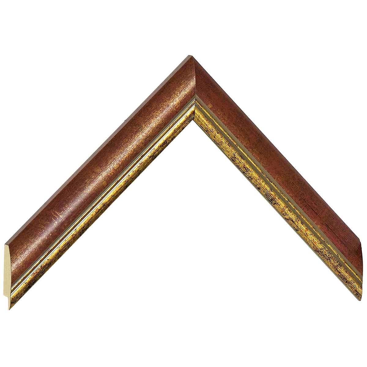 Moulding ayous, width 26mm, height 14 - Mahogany - Sample