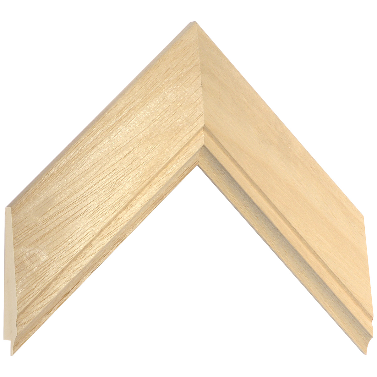 Moulding ayous, width 56mm, height 24mm, bare timber - Sample