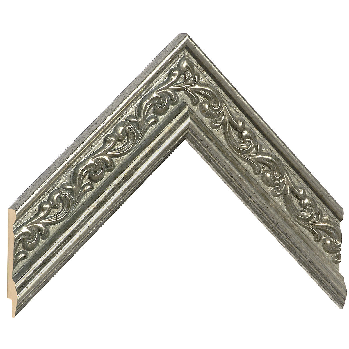 Moulding ayous Width 44mm Height 22, silver, decorations - Sample