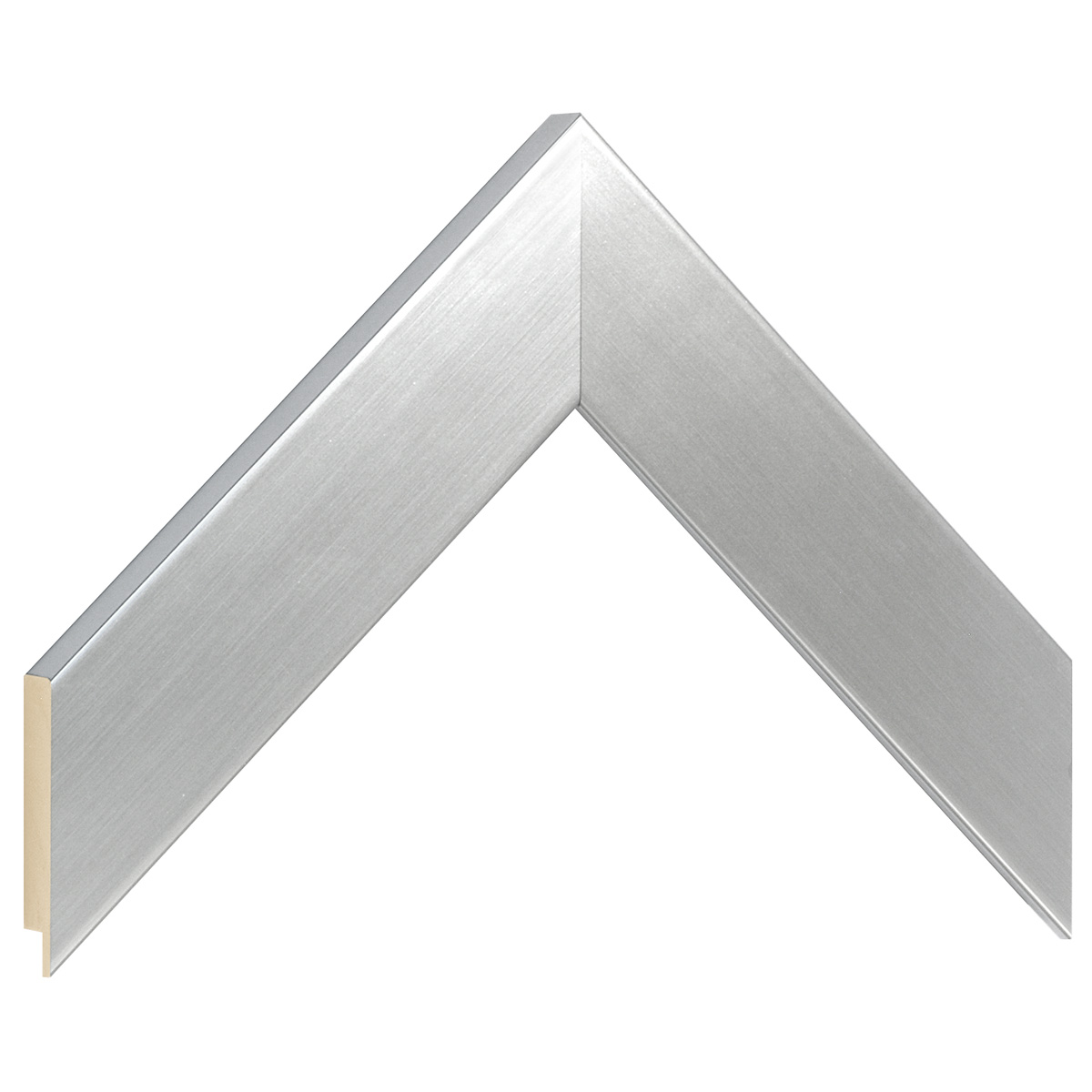 Moulding ayous, width 40mm height 16 - silver  - Sample