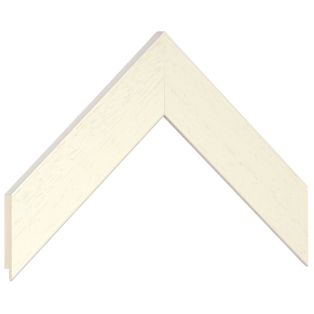 Moulding ayous, width 40mm height 16 - cream, open grain - Sample