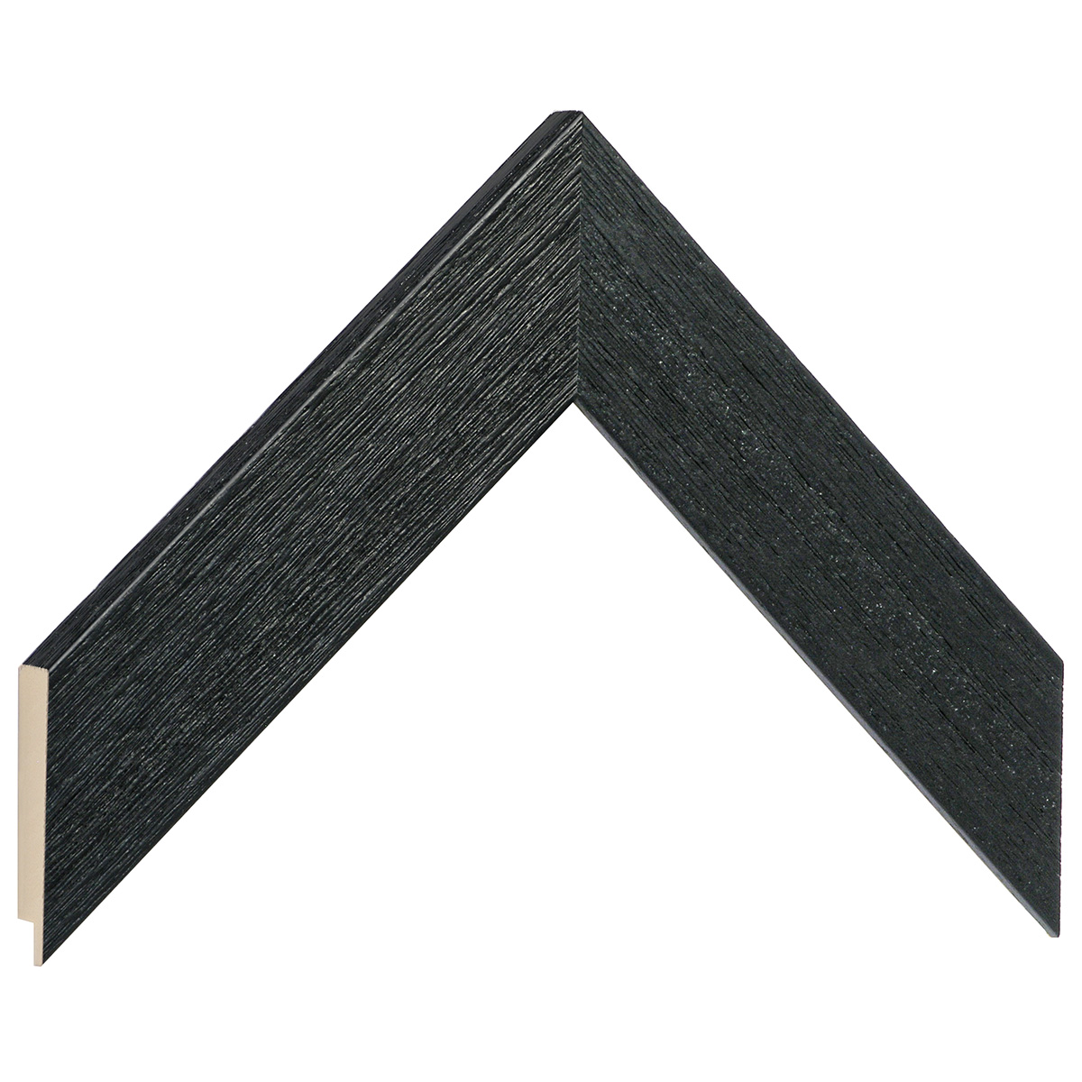 Corner sample of moulding 42NERO - Sample