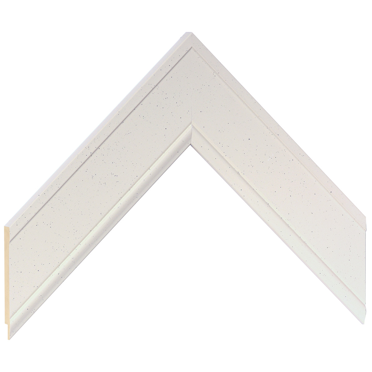 Corner sample of moulding 45BIANCO - Sample