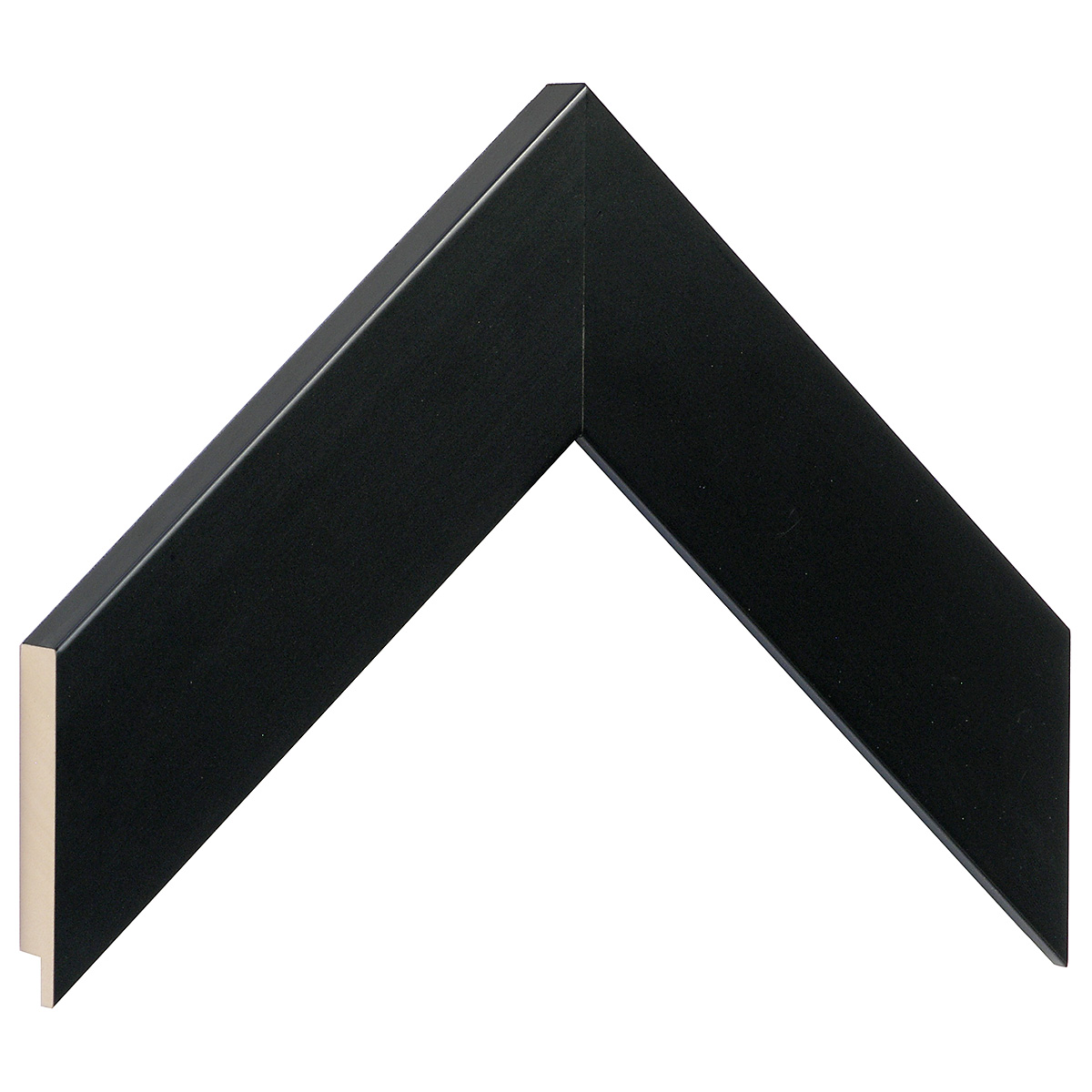 Corner sample of moulding 50NERO - Sample