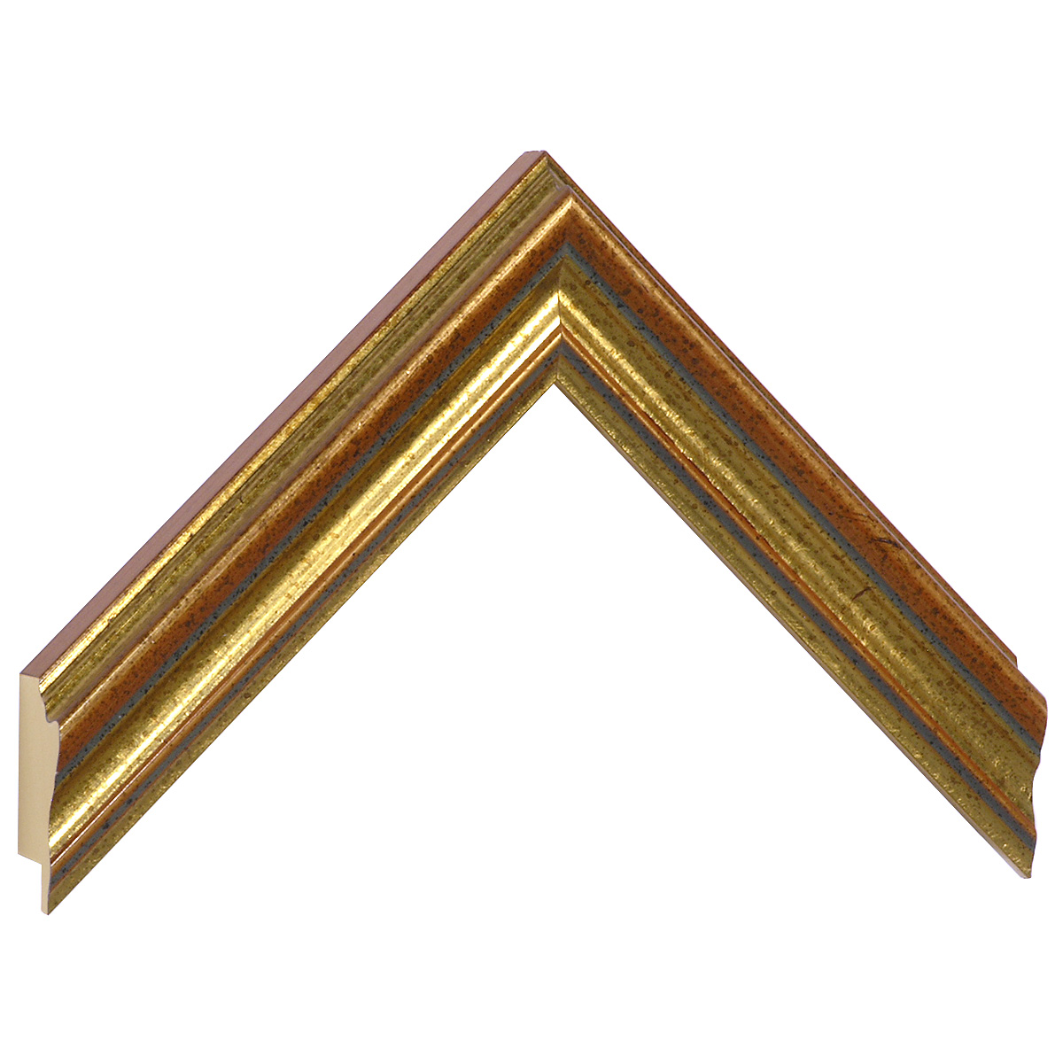 Moulding ayous 33mm - copper gold - Sample
