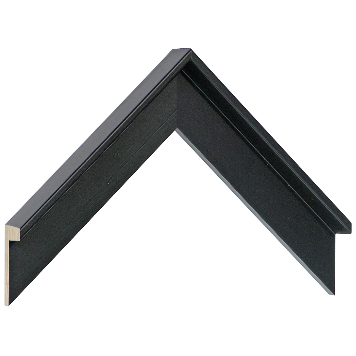 Corner sample of moulding 588NERO - Sample