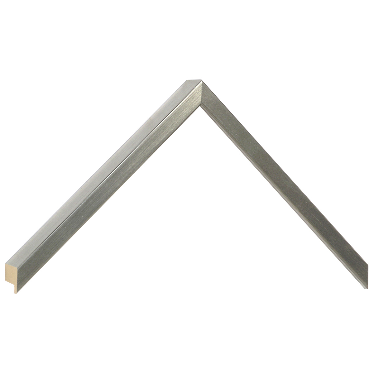 Moulding ayous, width 10mm, height 25mm - pewter - Sample