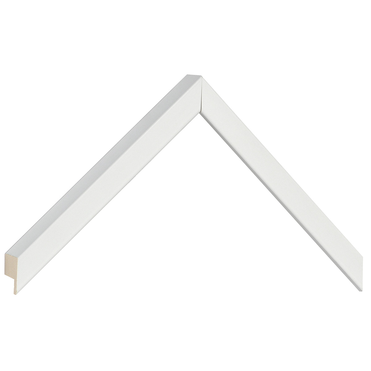 Corner sample of moulding 608BIANCO - Sample