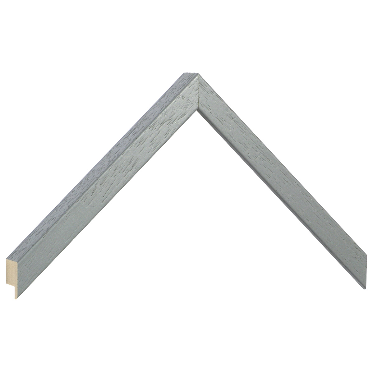 Moulding ayous, width 15mm height 25 - smoke gray - Sample