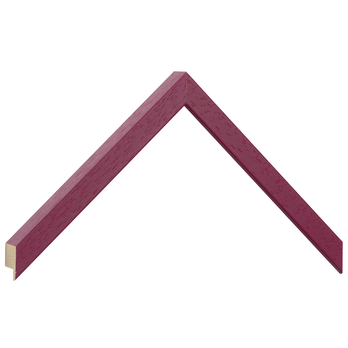 Moulding ayous, width 15mm height 25 - Raspberry - Sample
