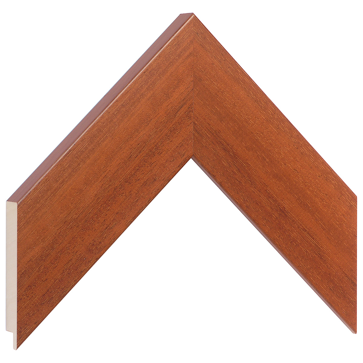 Moulding ayous, width 58mm height 20 - mahogany  - Sample