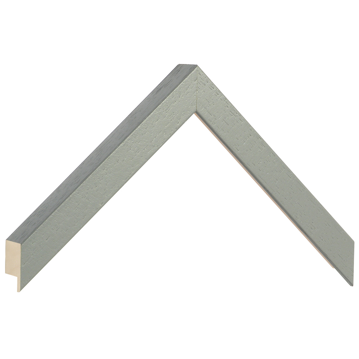 Moulding ayous, width 20mm height 32 - smoke gray - Sample