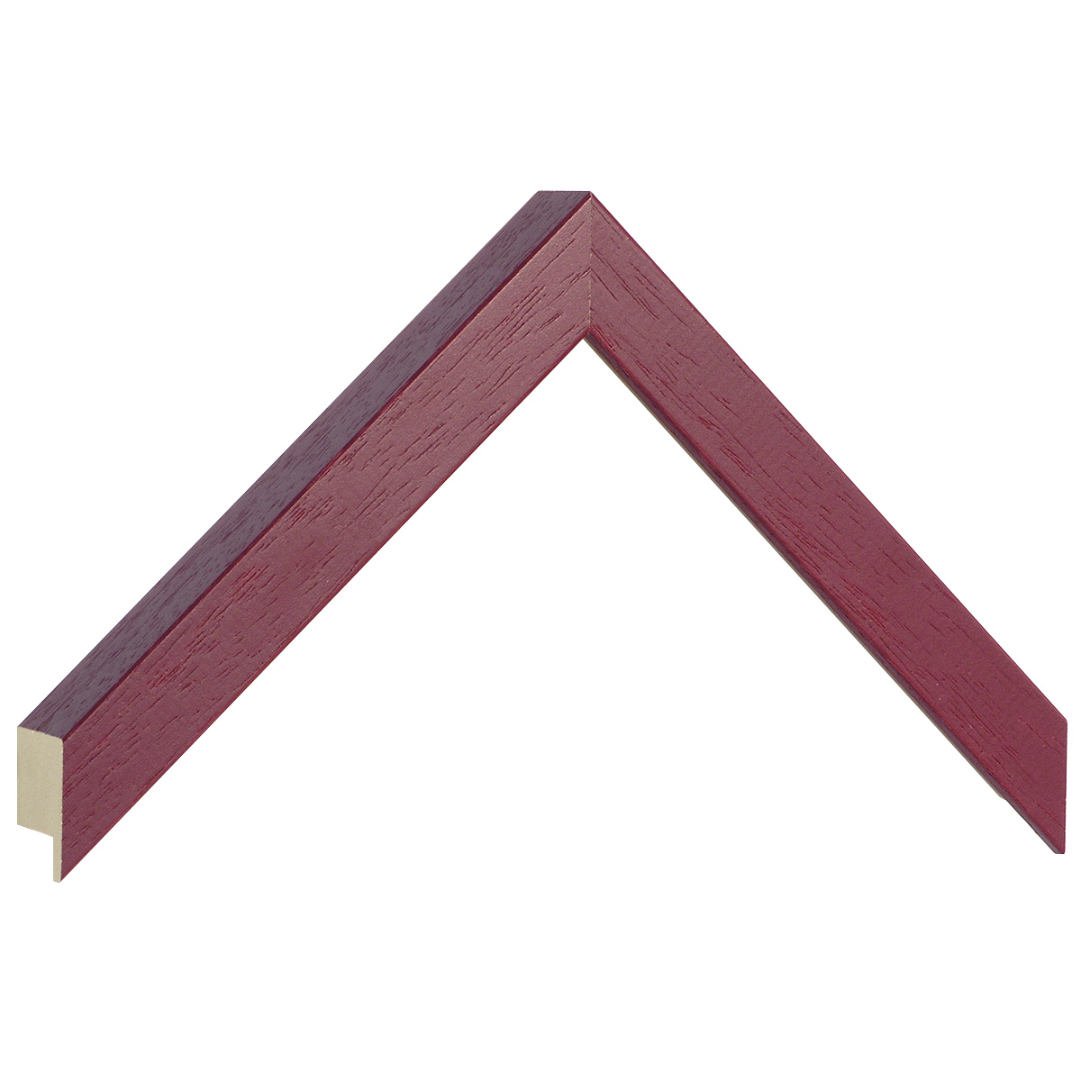 Moulding ayous, width 20mm height 32 - Raspberry - Sample