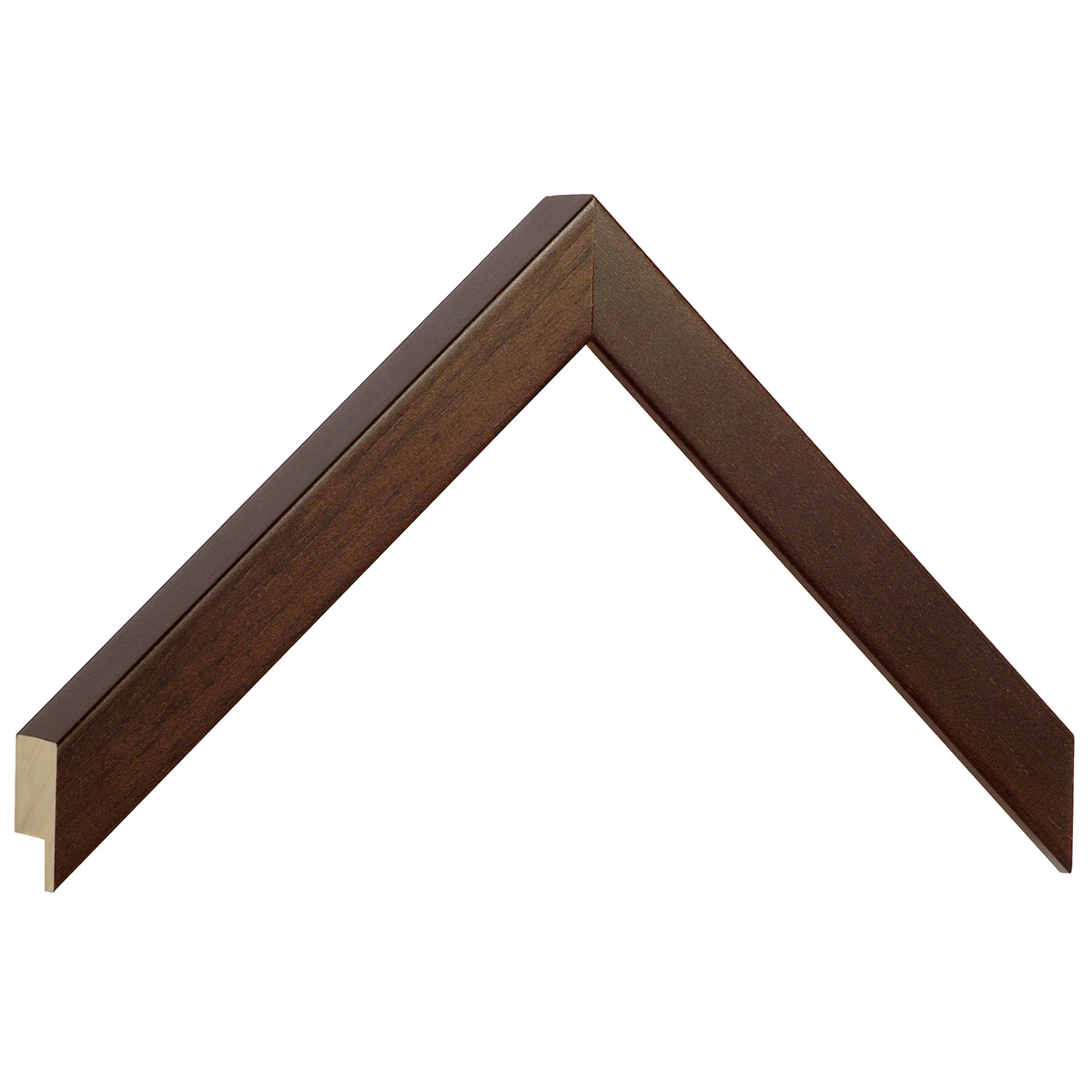 Moulding ayous, width 20mm height 25 - Walnut - Sample