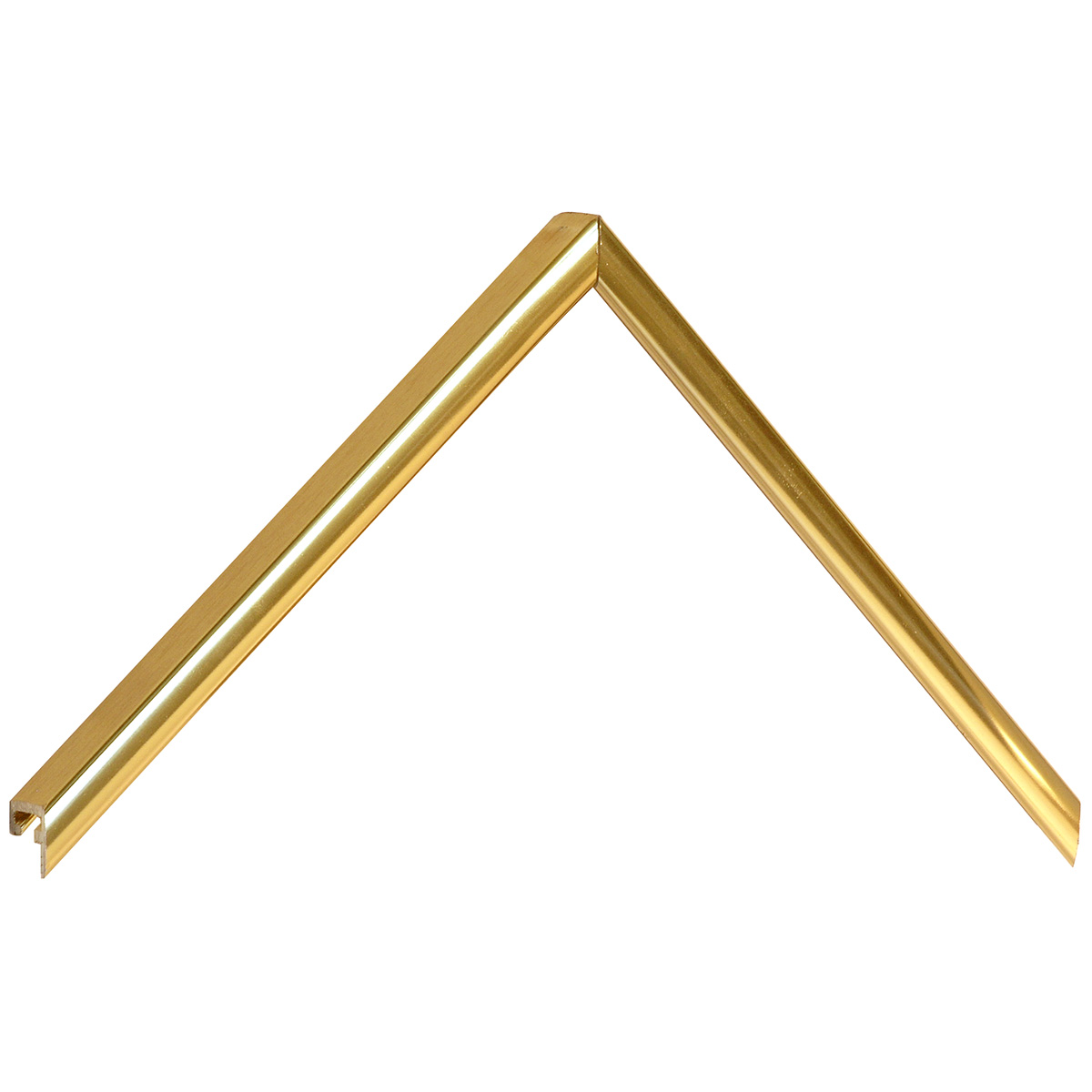 Aluminum moulding - Backload - Gold - Sample