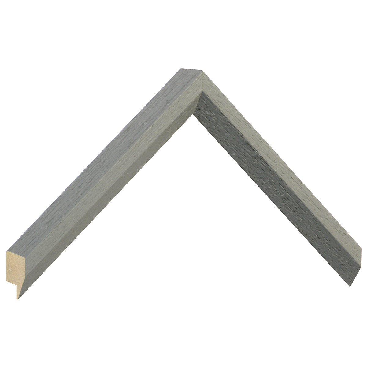 Moulding ayous, height 35mm, width 19mm, light grey - Sample