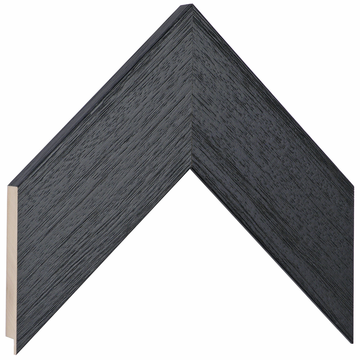 Corner sample of moulding 71NERO - Sample