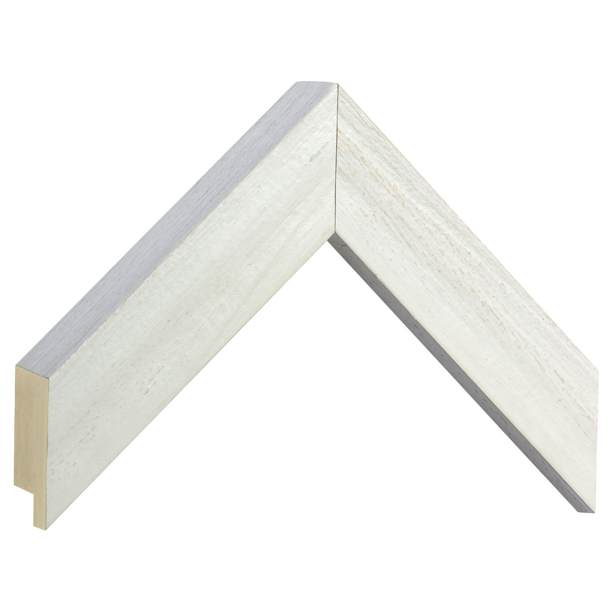 Moulding ayous, 38mm, 48height, rustic finish - cream - Sample