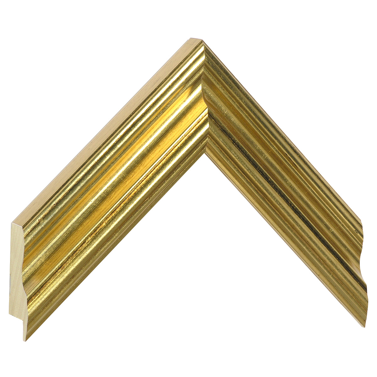 Moulding ayous, width 45mm, height 35 - gold - Sample