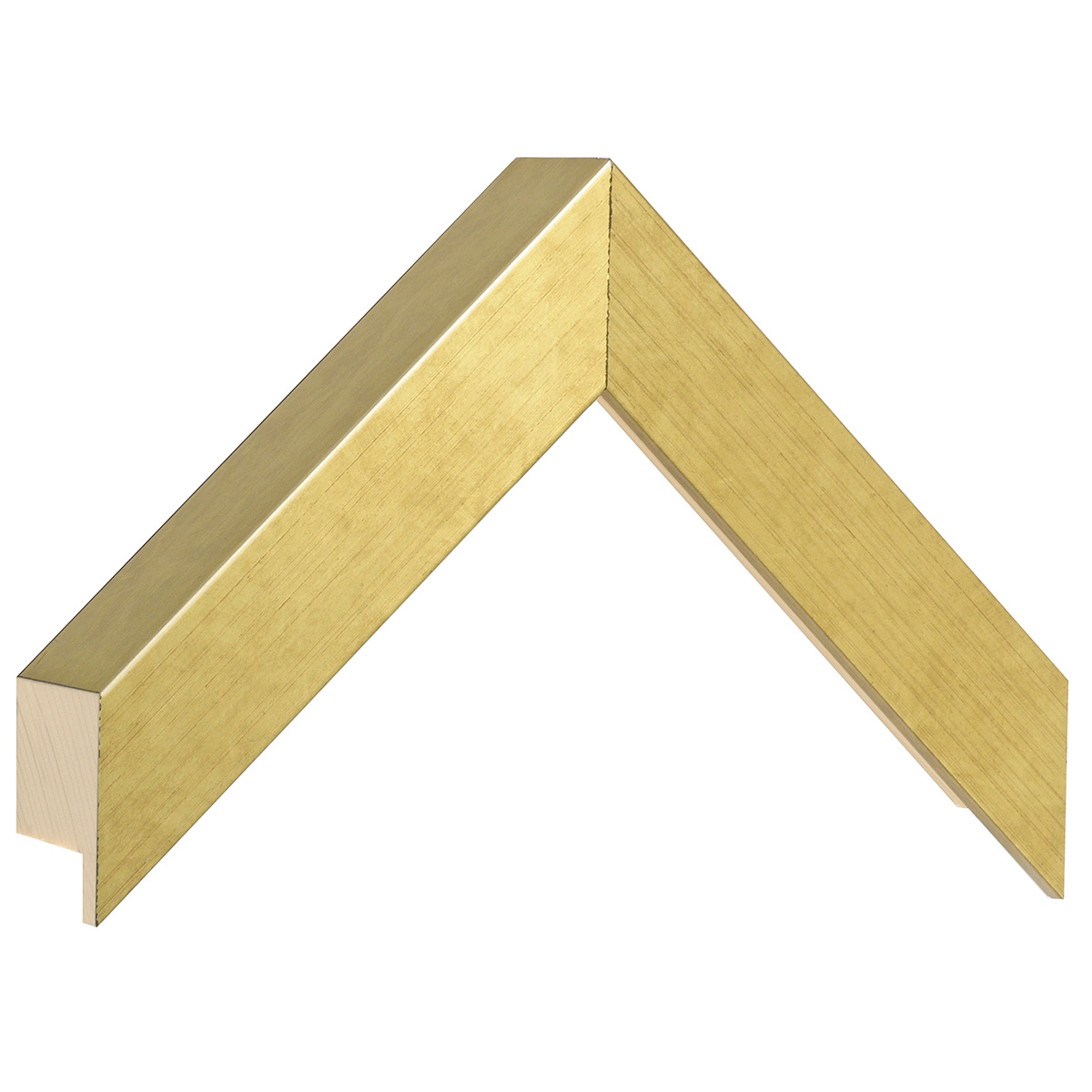 Moulding ayous jointed Width 33mm height 50 - Gold - Sample