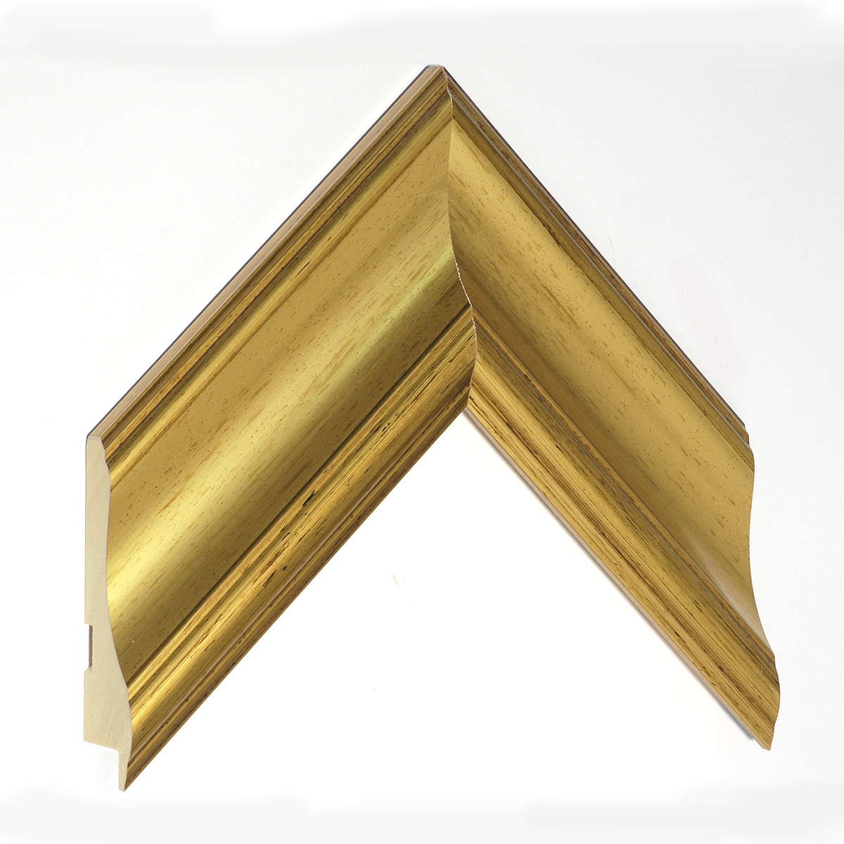 Moulding ayous, width 70mm, height 34 - gold - Sample