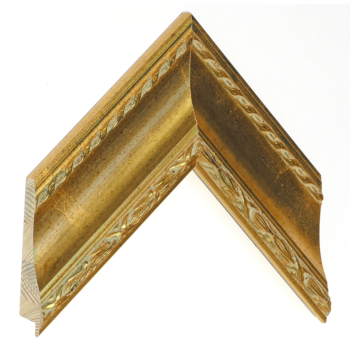 Corner sample of moulding 867ORO - Sample