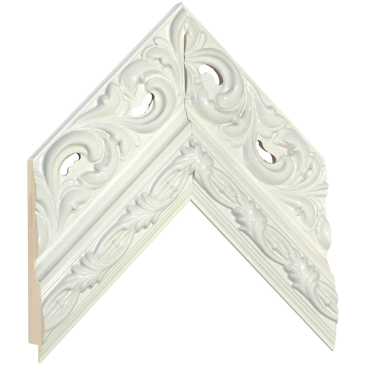 Corner sample of moulding 968BIANCO - Sample