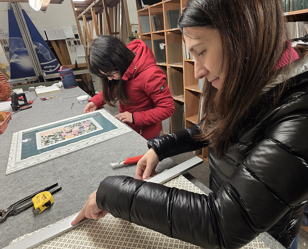 Corsisti in azione a Verona