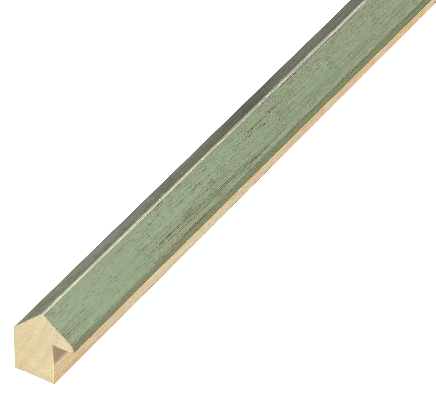 Moulding ayous - height 21mm - widht 18mm - Green