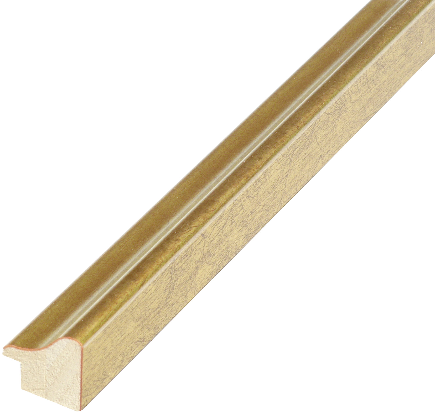 Moulding ayous jointed, width 23mm height 22 - gold finish