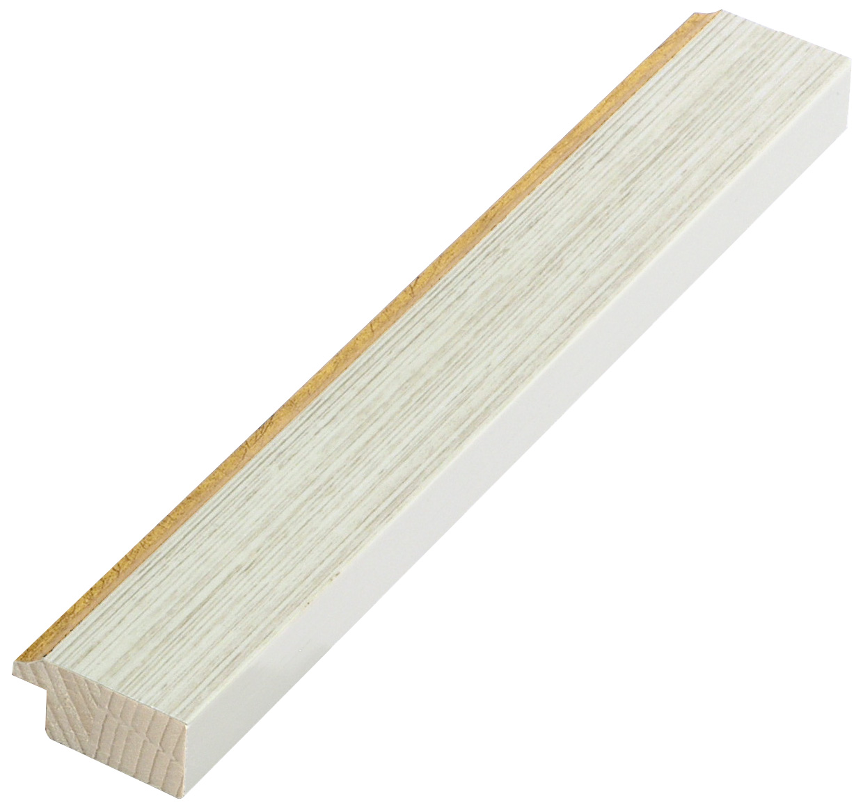 Liner finger-jointed pine 28mm - Cream, gold sight edge