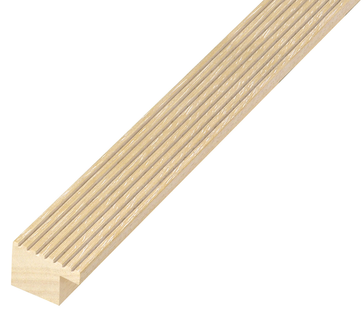 Moulding ayous, widht 29mm, height 20 - Natural