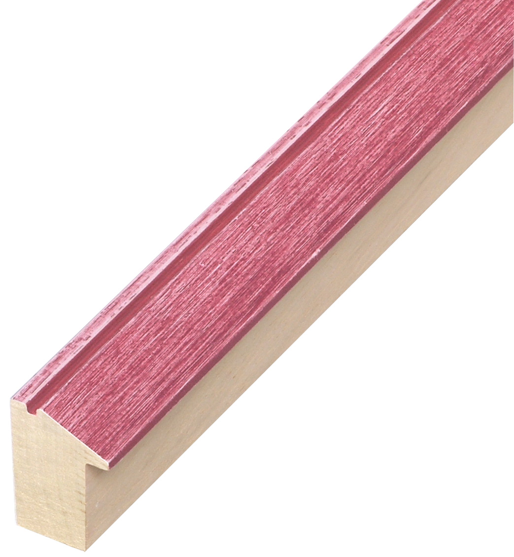 Moulding ayous, height 40mm width 28 - Pink